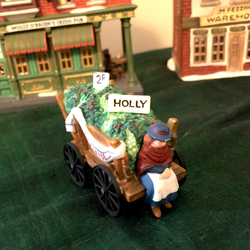 COPY - Department 56 Holly Cart